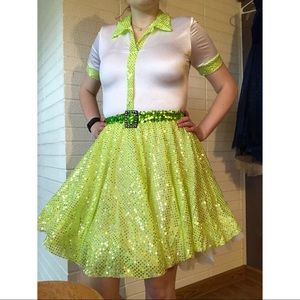 🌿Dance Costume:50s/Jitterbug/Greaser/Cry Baby